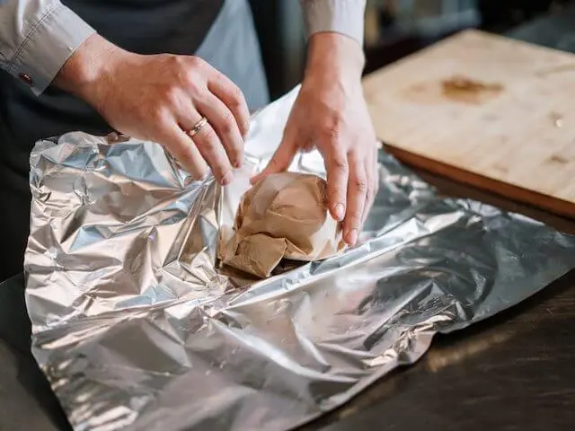 Can you microwave aluminum foil - do not wrap everything in foil