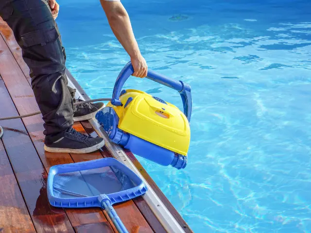 How to Clean Pool - Use Robotic Pool Cleaner